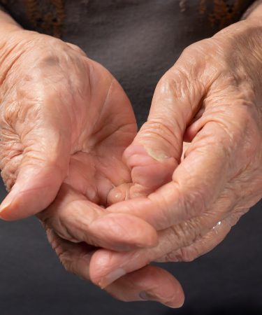 An image of a grandmother's hands